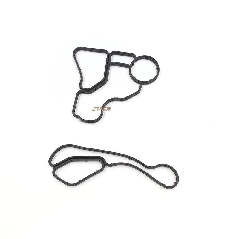 Engine Oil Filter Housing Gasket Cooler Seal Set for BMW 11428637821 11428637820 E87 F20 E82 F23 F22 F87 F34 E90 E93 F31 E92 F36