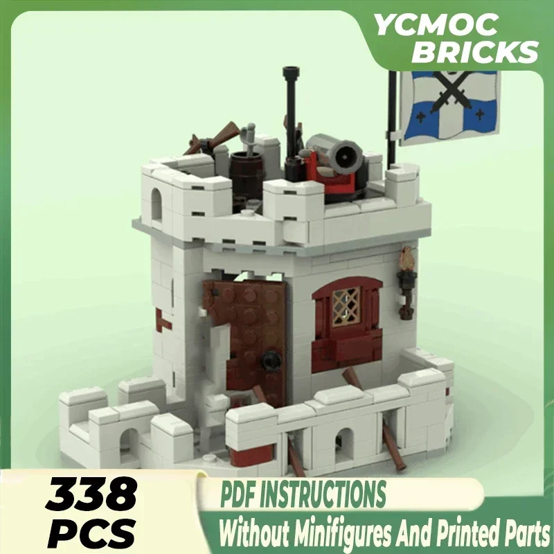 Moc Building Bricks Castle Model Eldorado Fortress 2nd Floor Technology Modular Blocks Gifts Christmas Toys DIY Sets Assembly