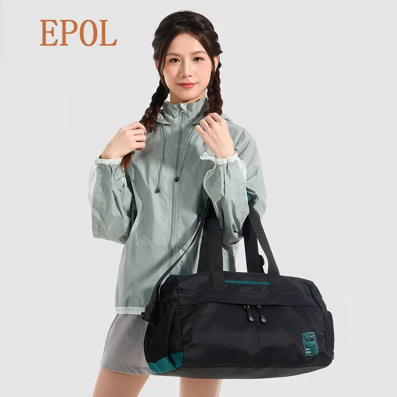 EPOL Large Capacity Oxford Fabric Travel Tote Bag Lightweight Outdoor Shoulder Luggage Bag For Women Handbags 3003-02 3003-10