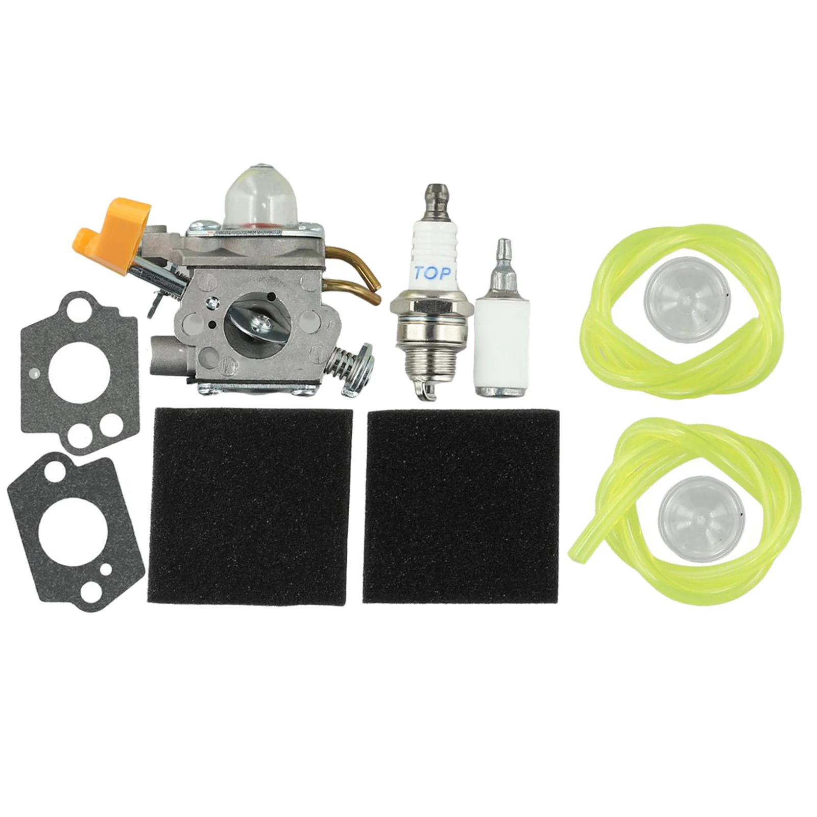 for primer Bulb Carburetor Kit Fuel Parts Quick-Start Spare Parts Spark Filter Engine For RUIXING HR142R-30K-00-08