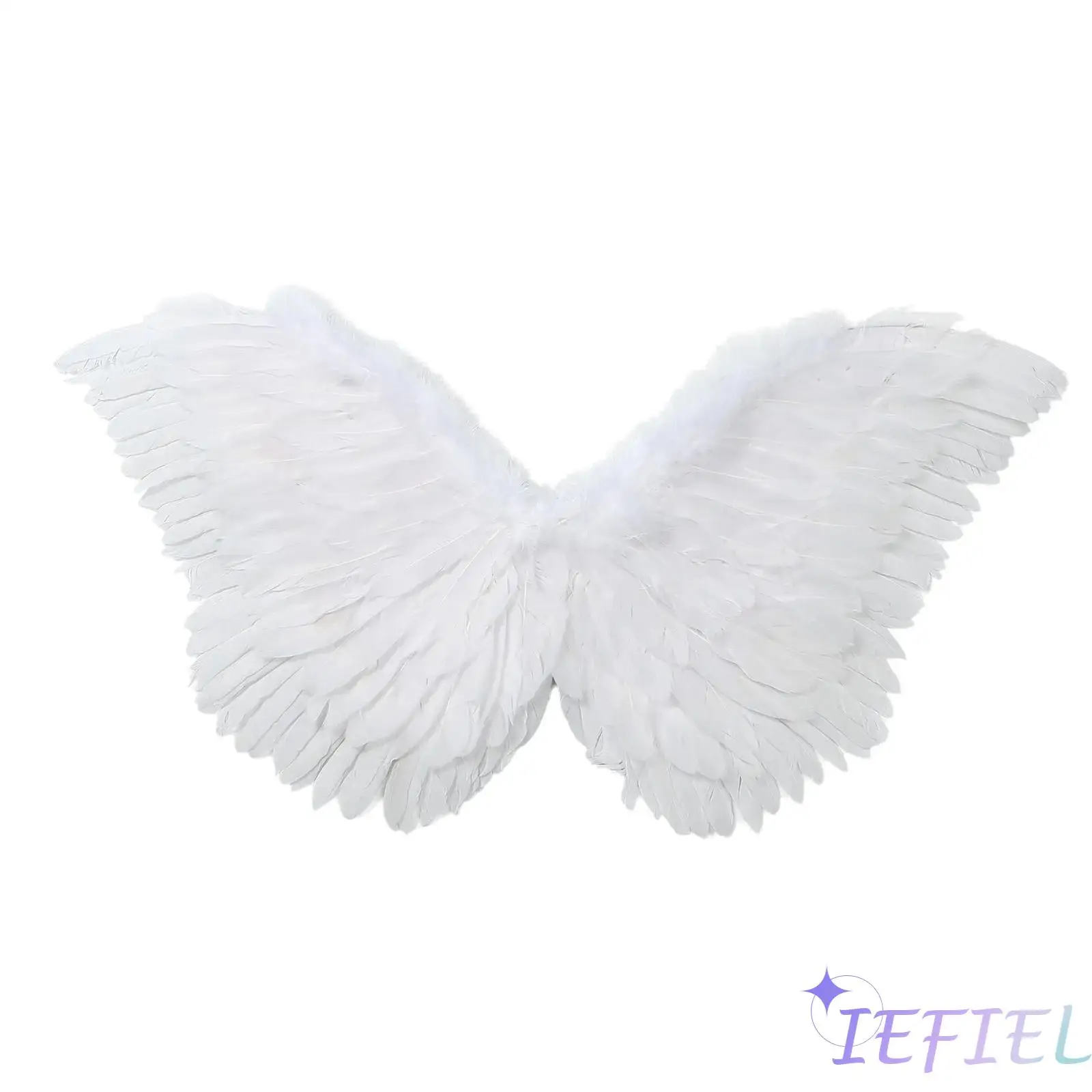 

Angel Feather Floating Wings Halloween Costume with Elastic Straps Stick Hair Hoop Halloween Costumes Cosplay Props Accessories