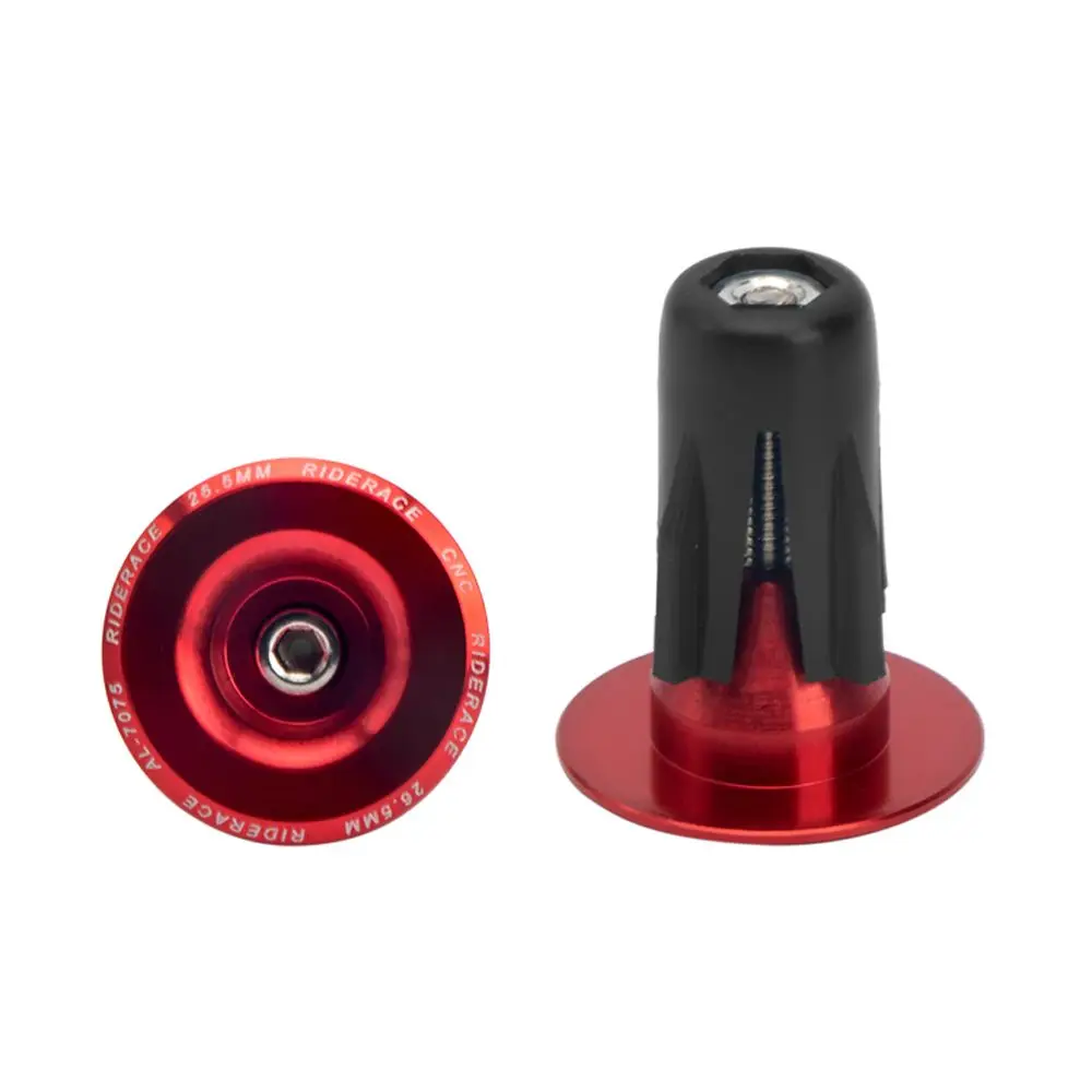 Tapones ajustables para manillar de bicicleta, accesorios de ciclismo multicolor, 1 par