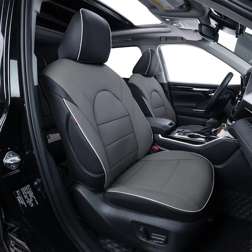 EKR Camry Car Seat Covers Custom Fit for Toyota Camry (Hybrid) 2025 2026 SE/LE/XLE/XSE Waterproof Leather Car Seat Cover Wholesale Price Interior Accessories