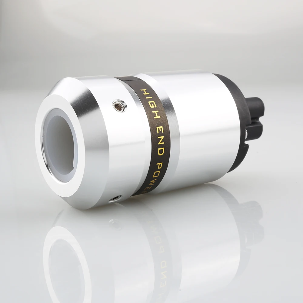 Audiocrast الشكل 8 IEC C7 التوصيل الصوت كابل الطاقة IEC أنثى التوصيل الكهربائي محول مأخذ التوصيل موصل الألومنيوم