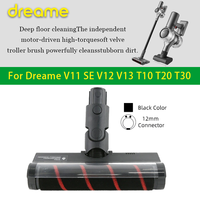 Dreame V12S V16S V11 V12 T10 T20 T30 T20pro T30NEO V16 V12pro Roller Brush with Green Dust and Soft Velvet Floor Brush Head