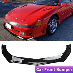 LAICY For Mitsubishi 3000GT Car Front Bumper Chin Lip Spoilers Body Kits Splitter Skirt Diffuser Protection Guard Covers