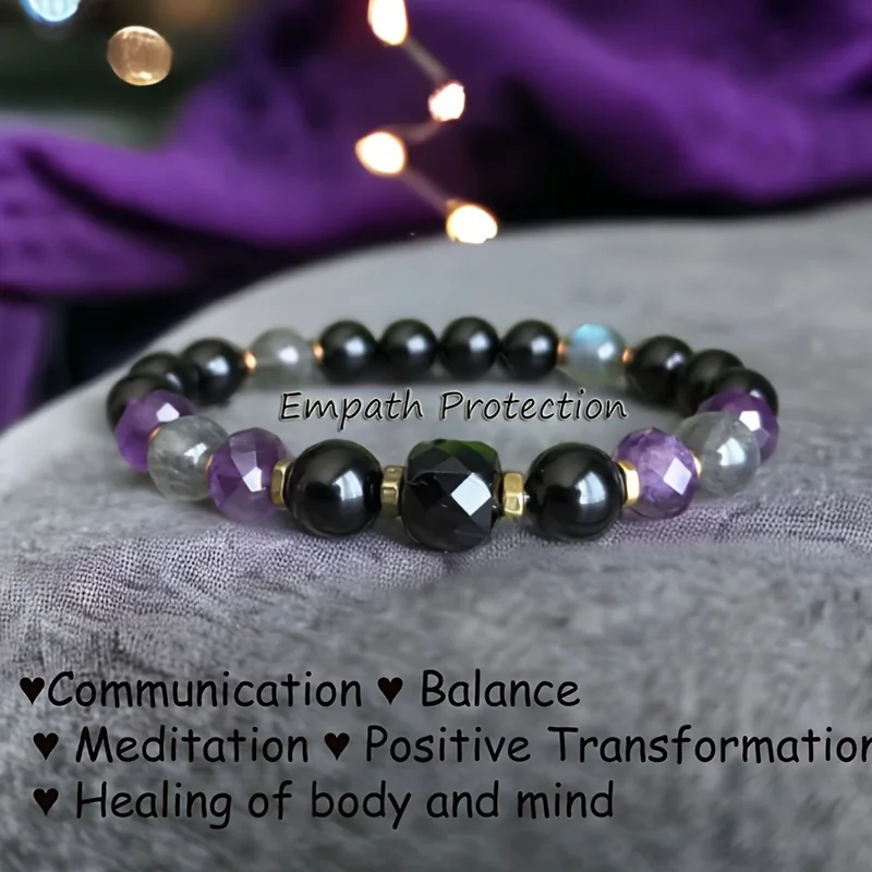 1pc/Empath Protection Bracelet Against Negative Emotions Healing Jewelry