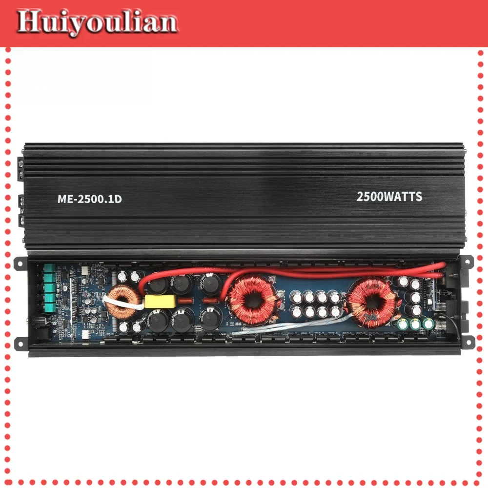 2500W RMS 1 Ohm SPL Car Audio Mono Class D Amplifier Subwoofer Power Amp