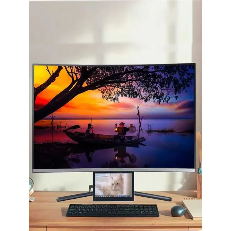 5-Inch USB Mini Monitor HD Small Screen One-Wire Connection Sub-Screen