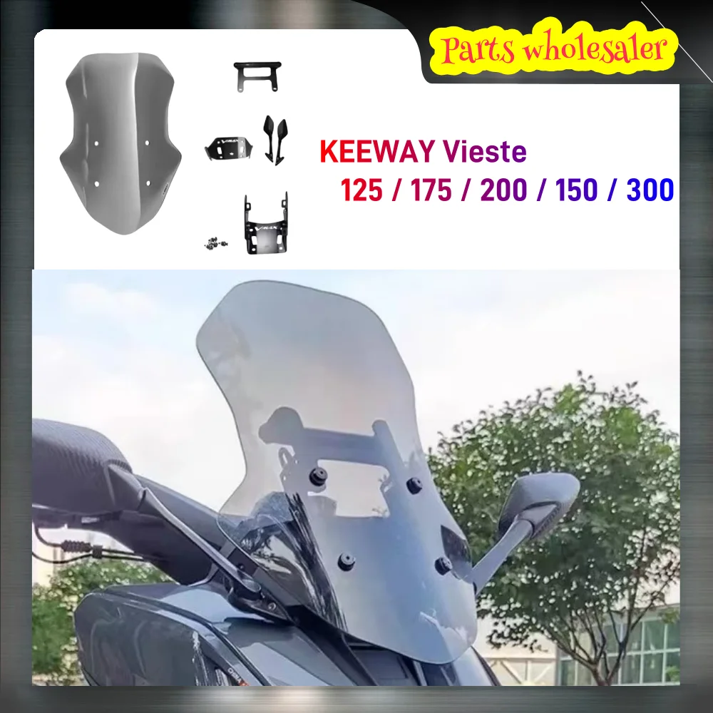 New Fit Vieste Accessories Rear Move Windshield Navigation Mount Rearview Mirror For KEEWAY Vieste 125 / 175 / 200 / 150 / 300