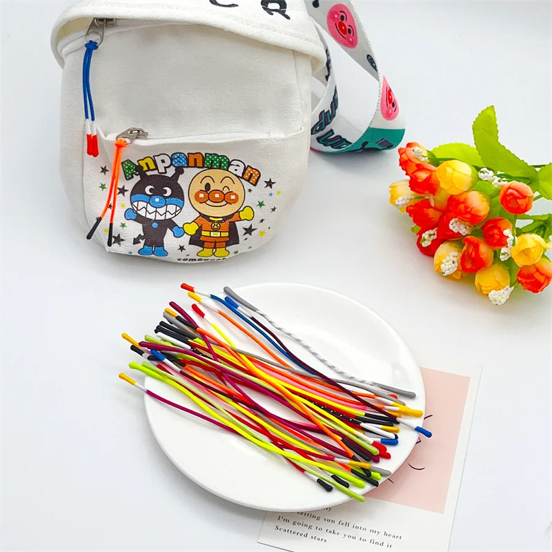 

2000pcs 2022 New Style Double Head Zipper Tail Rope Clothing Zips Bags Clip Buckle Rope Tag Replacement Clip Broken Buckle Fixer