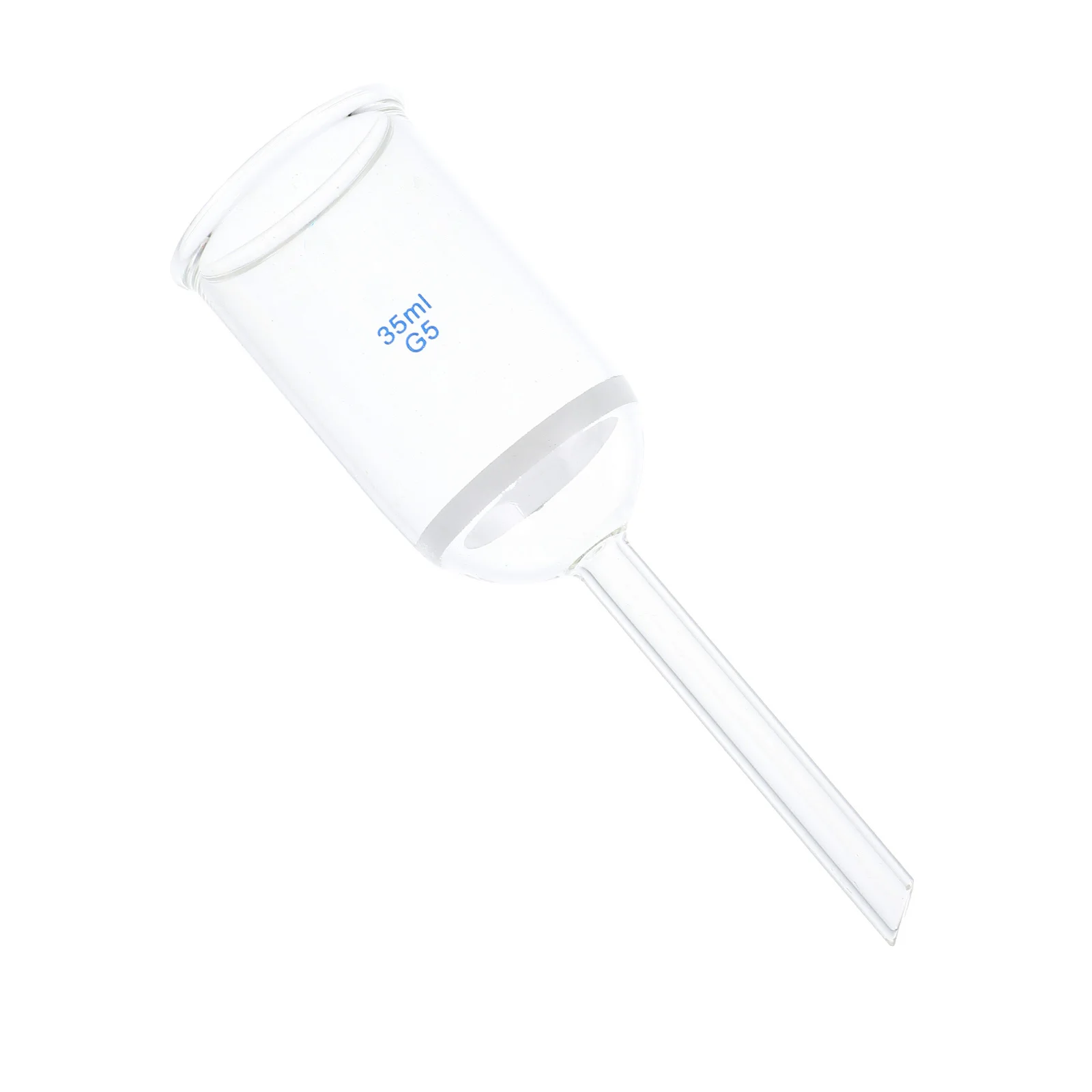 قمع زجاجي احترافي مقاوم للأحماض، متانة عالية، سطح أملس، عملية سهلة، صناعة متقنة، تصميم إبداعي طويل #3