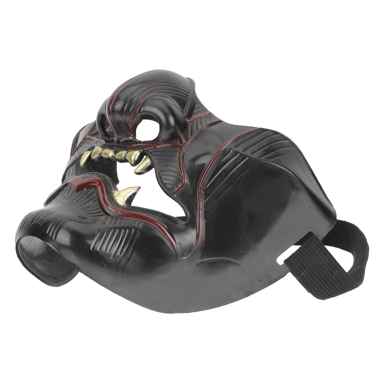 Prajna Half Mask Halloween Masquerade Plastic Face Cosplay Props Unique Miss Costumes