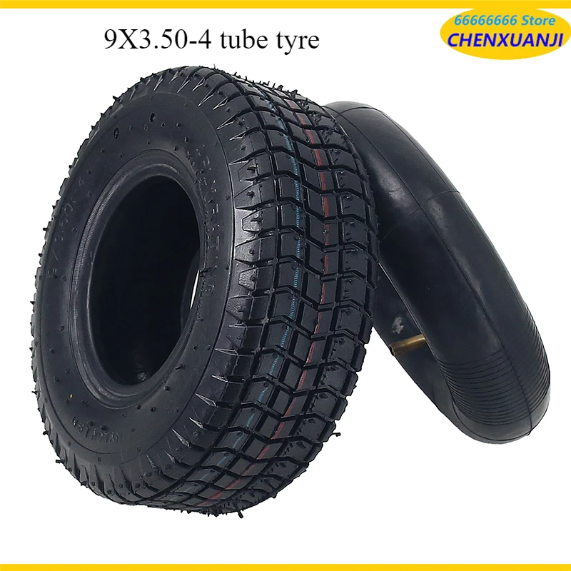 9-inch electric scooter tire 9x3.50-4 inflatable tire electric tricycle 9x3.50-4 tire accessories