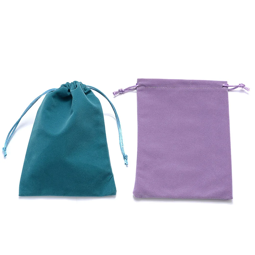 10Pcs Mini Velvet Drawstring Jewelry Pouches Reusable Gift Storage Bags For Rings Bracelets Earrings Small Accessories Packaging