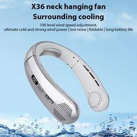 Hanging Neck Fan Portable Rechargeable Fan Outdoor Camping Sports Travel Bladeless Neckband Electric fan Air Cooler Ventilador
