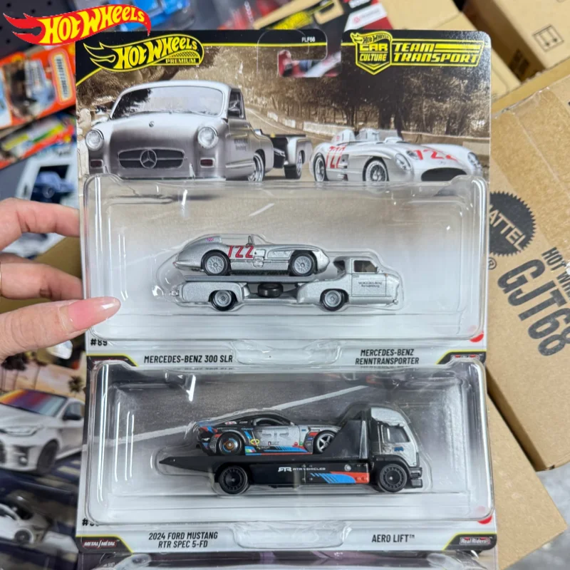 

Новые оригинальные коллекционные модели автомобилей Hot Wheels 1:64 серии Car Culture FLF56: Chevrolet, Benz. Игрушки-подарки из сплава.