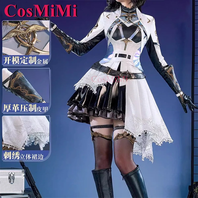 CosMiMi Game Love And Deepspace Leading Lady Cosplay Costume Glow Travel Skin Gorgeous Outfit Carnival Party Role Play Clothing