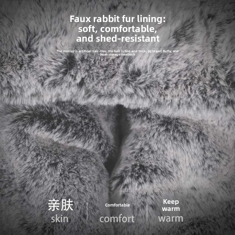 الفاخرة فو الفراء الصياد قبعة المرأة شتاء دافئ الأذن رفرف الحرارية قبعة سميكة الطقس البارد قناع للتزلج السفر في الهواء الطلق الثعلب الطيار Ushanka