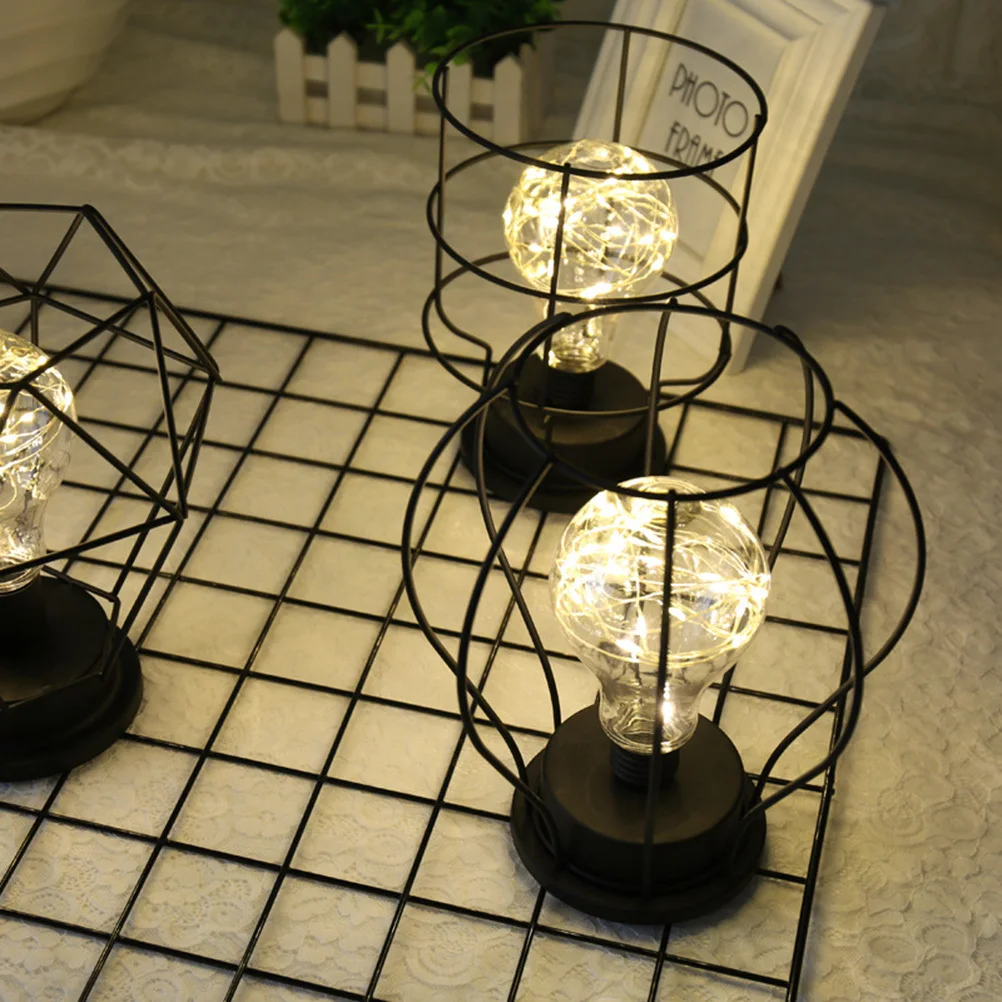 

Diamond Shape Desktop Lamp Premium Bedside Decorative Light for Home Room Office Baby Nursery Table Decoration Portable Night