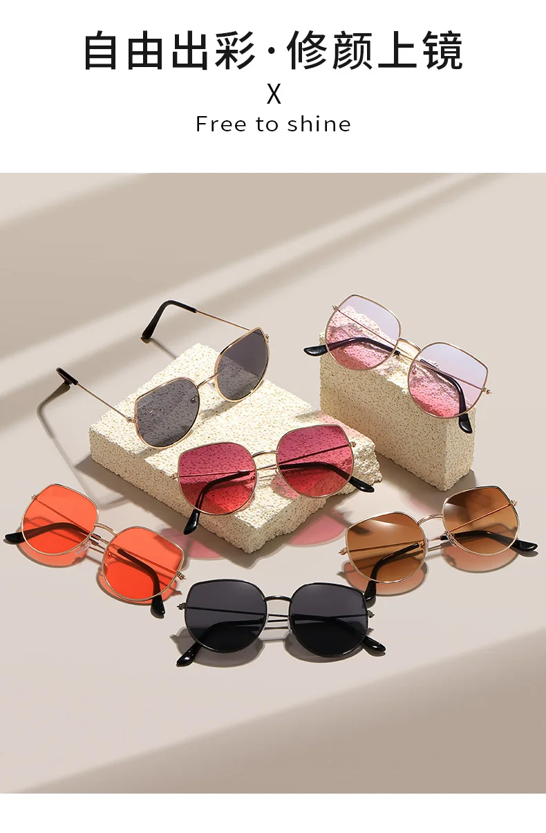 Cat Eye Sonnenbrille Männer Vintage Metall Sonnenbrille für Frauen Luxusmarke Brille Sonnenbrille Damen Sonnenbrille für weibliche männliche antike – Detail 5