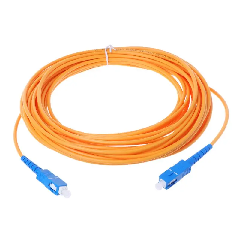 SC/UPC-SC/UPC-SM 3mm Fiber Optic Jumper Cable Single Mode Extension Patch Cord Dropship