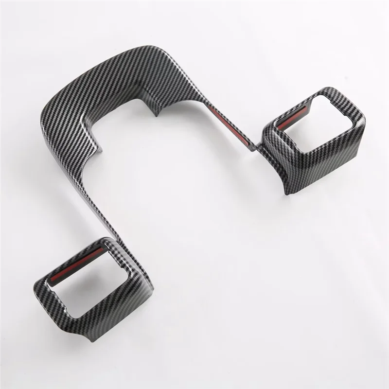 

Для Hyundai Santa Fe MX5 2023 2024, крышка панели рулевого колеса автомобиля из углеродного волокна, аксессуары для отделки