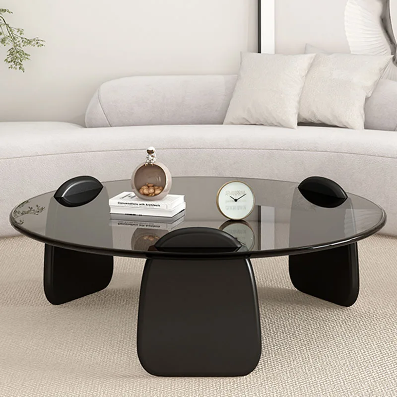 

Oval Dining Coffee Tables Bedside Mobile Luxury Modern Coffee Tables Design Black Mesas De Centro Para Sala Office Furniture