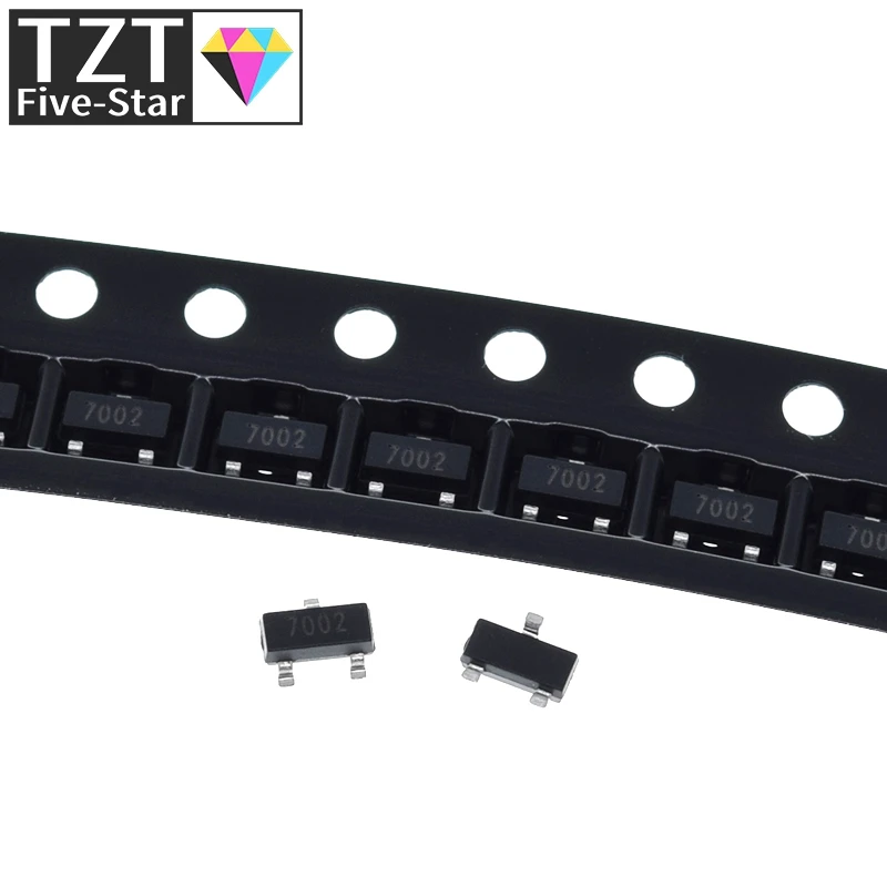 

100/300PCS 2N7002 2N7002LT1G 60V 300MA for arduino