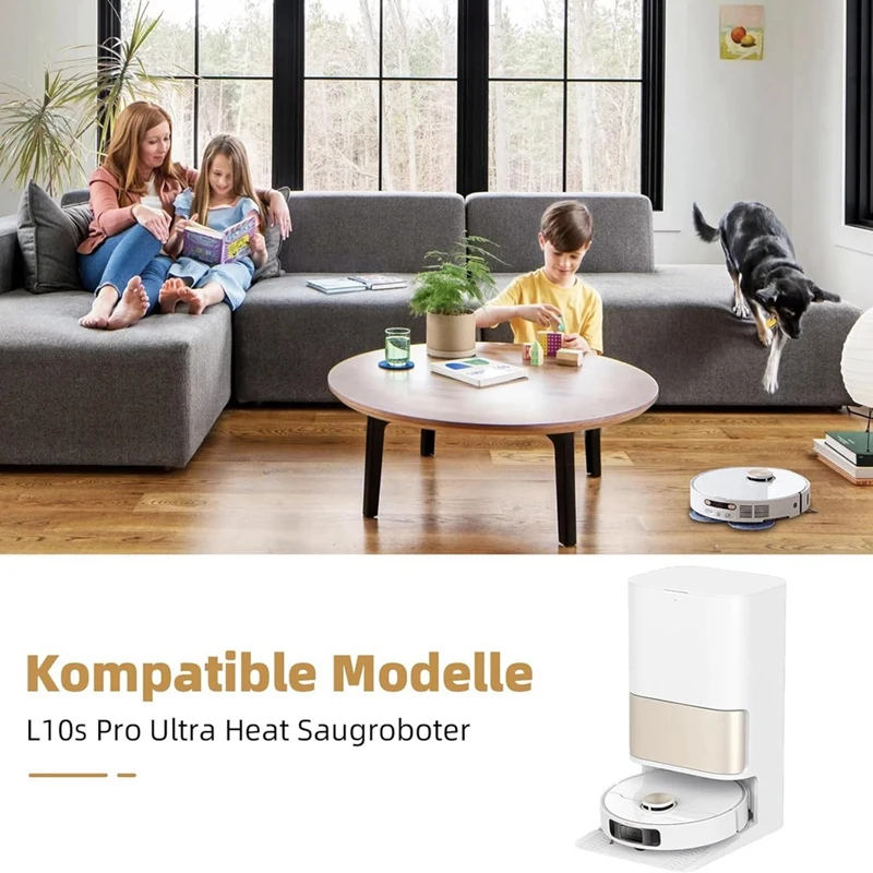 أجزاء مكنسة كهربائية روبوت لـ Dreame ، L10s Pro ، حرارة فائقة ، X30 Ultra ، فرشاة جانبية رئيسية ، فلتر Hepa ، قماش ممسحة ، أكياس غبار