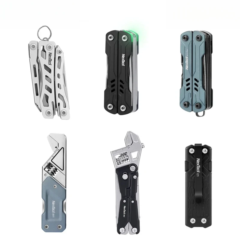 NexTool Multitool Mini Flagship Mini Sailor Adjustable Wrench W1 W2 W4 Explorer e20 All Portable EDC Multitool Hand Tools