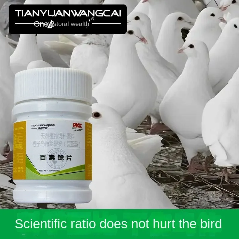 Pigeon feces do not form, appetite decreases, ducks and geese have parasites both inside and outside the body