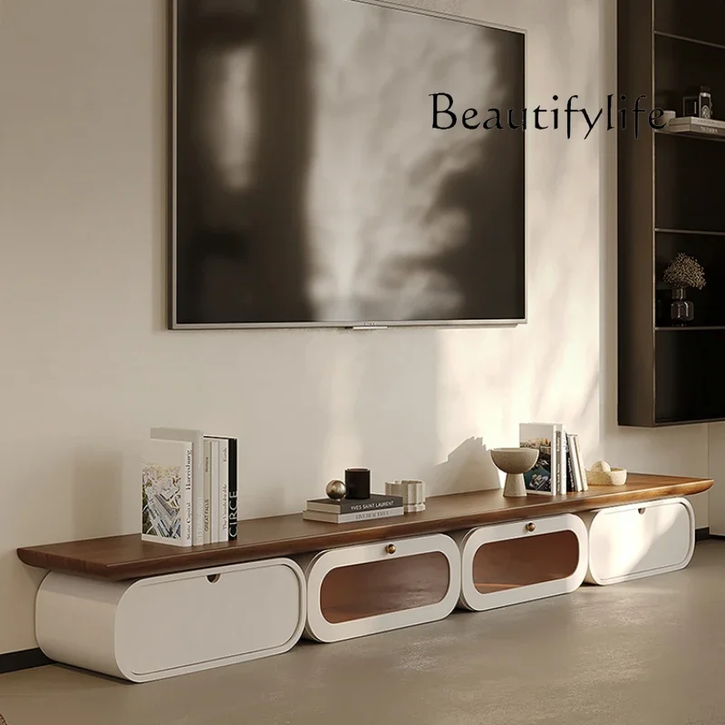 

Floor Tv Cabinet Nordic Luxury Showcase Fernsehtisch Furniture Drawers Living Room Tv Stand Modern Brown Flotante Designer