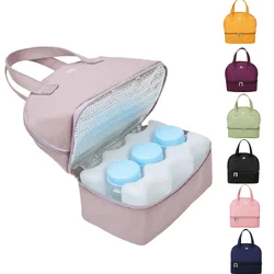 Insulation Bag Milk Storage Breastfeeding Milk Insulation Breast Pump Maternity Cooler Double Layer Fresh Preservation Bag