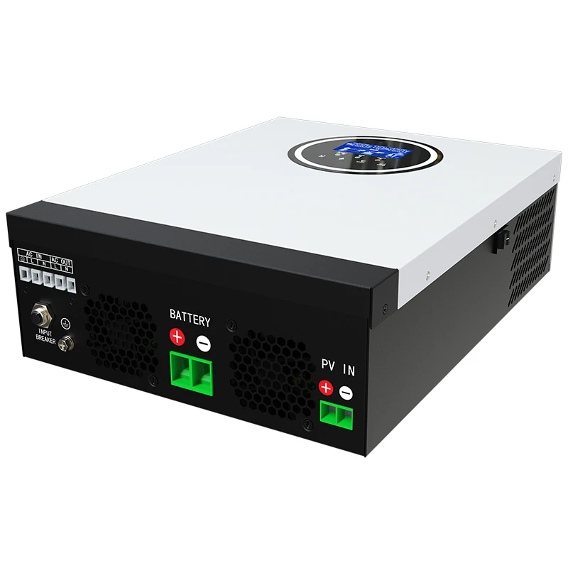 1600W 3000W 80A MPPT Controller Hybrid Solar Inverter off Grid Solar Inverter Compatible with Lithium Battery