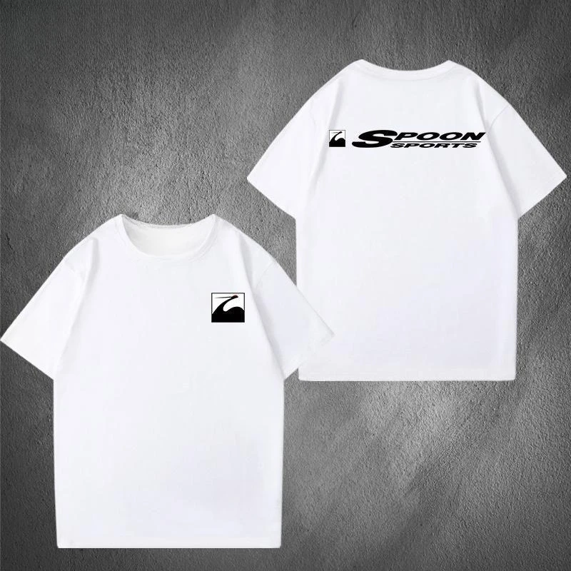 Modified car T-shirt with prints of couples and lovers on the sleeves. Short-sleeved summer T-shirt for casual wear.