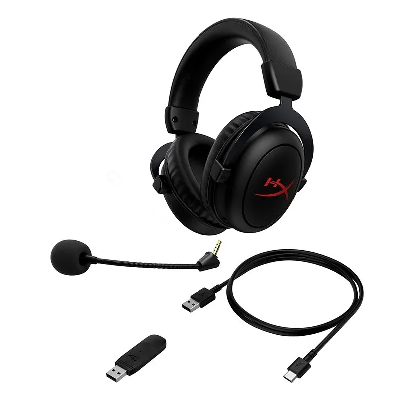 

HyperX Cloud Core Wireless Headphones Surround Sound Detachable Noise Cancelling Microphone Gaming Headset Original 100% Wholesa