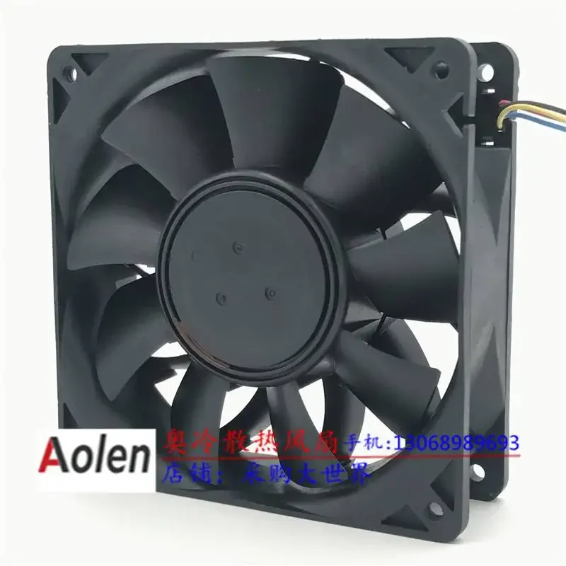 Nidec V12E24BS8M9-07 DC 24V 3.A 120x120x38mm 4-Wire Server Cooling Fan