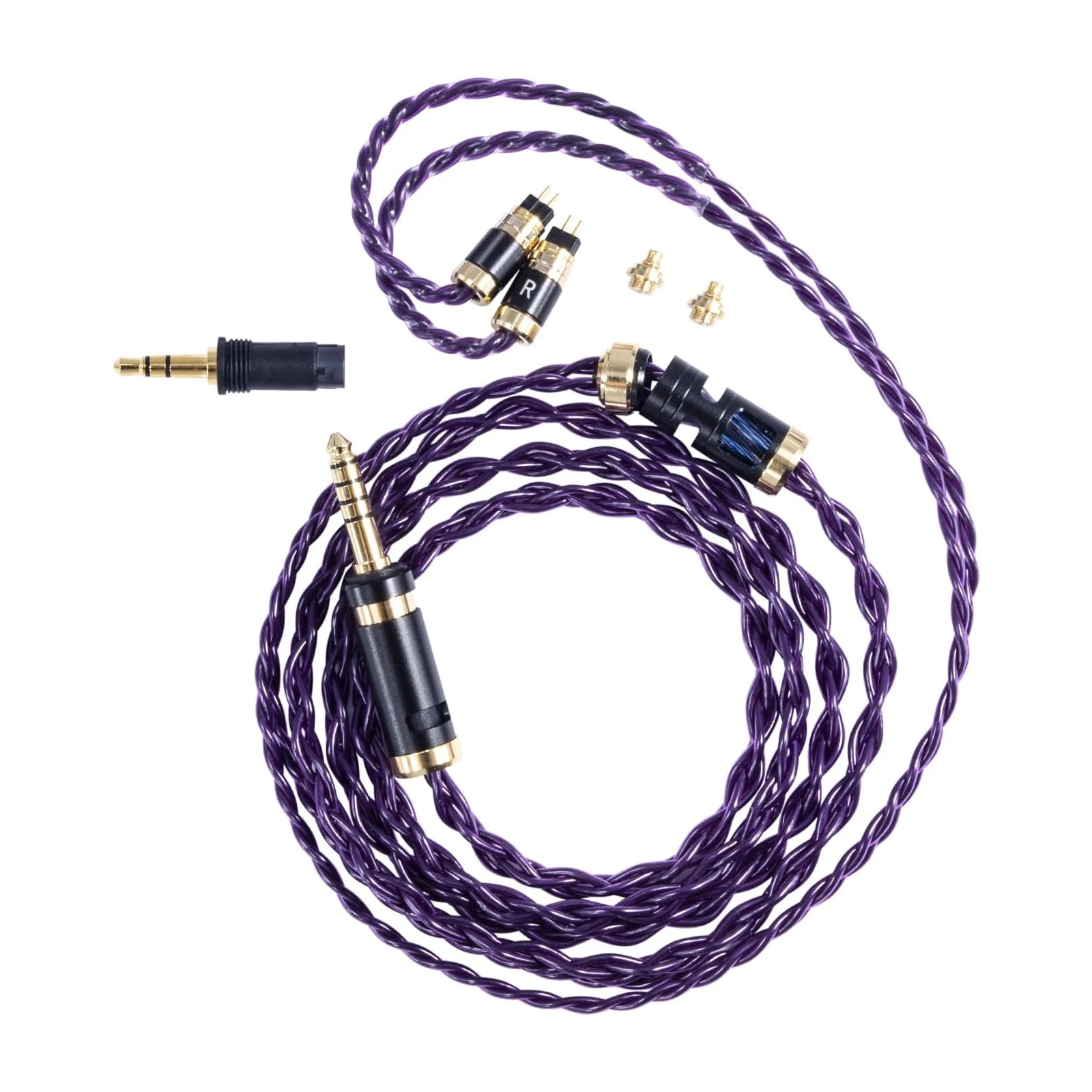 

Yongse ZixiaFairy 6N Silver-Plated Single-Crystal Copper+OCC Composite Structure Detachable 2in1 Plug with MMCX + 2pin