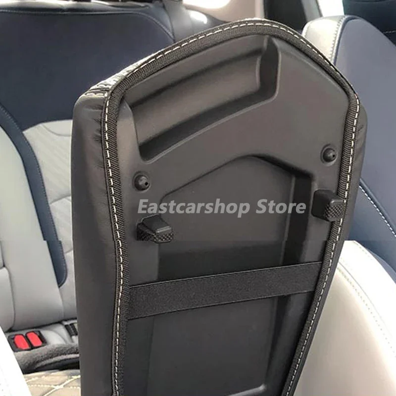 For Geely Geometry C 2021 2022 Car Leather Armrest Pad Center Console Arm Rest Seat Box Pad Armrest Seat Protective Pad Cover