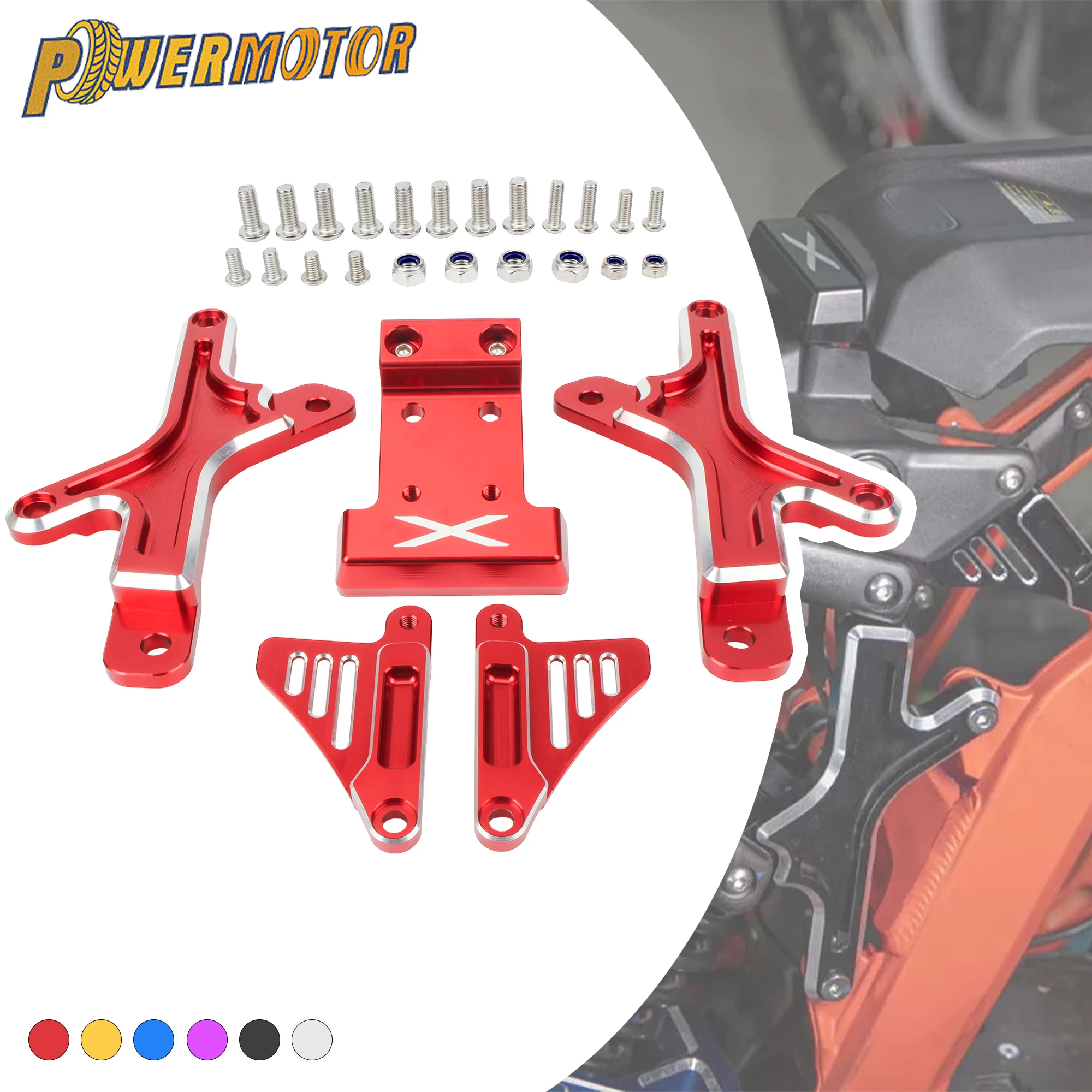 

For Sur-Ron Surron Light Bee S X Motorcycle Seat Raising Bracket CNC Aluminium Kits Electric Bike Dirtbike Motocross Modified