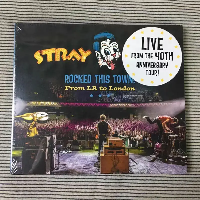 

CD Stray Cats – Rocked This Town: From LA To London (2020) CD, Rockabilly/Rock Live Album, 40th Anniversary Tour 23-Track Set