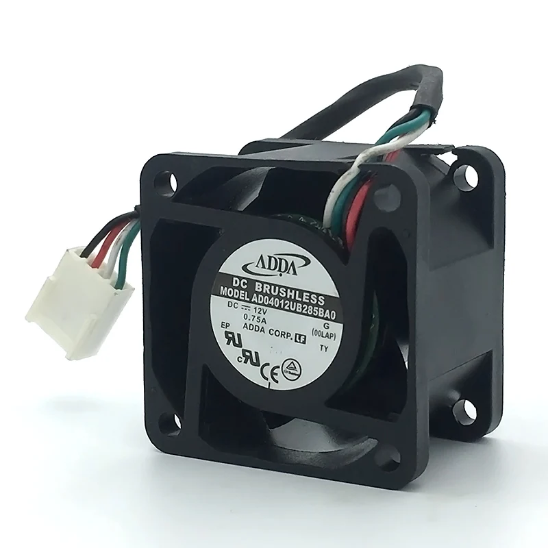 ORIGINALE AD04012UB285BA0 12V 0.75A 4028 40*40*28mm NUOVO RADIATORE VENTOLA DI RAFFREDDAMENTO