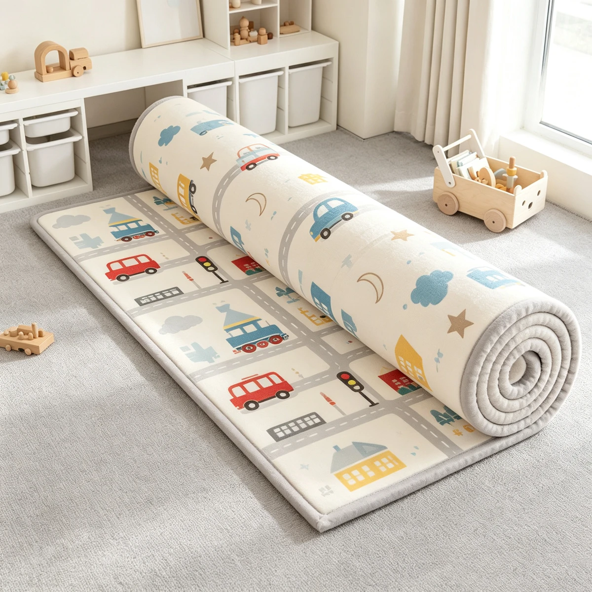 New EPE 10 Styles and 5 Sizes Baby Crawling Play Mat Non-toxic Thick Folding Carpet Play Mat for Children's Mats Safety Kid Rugs