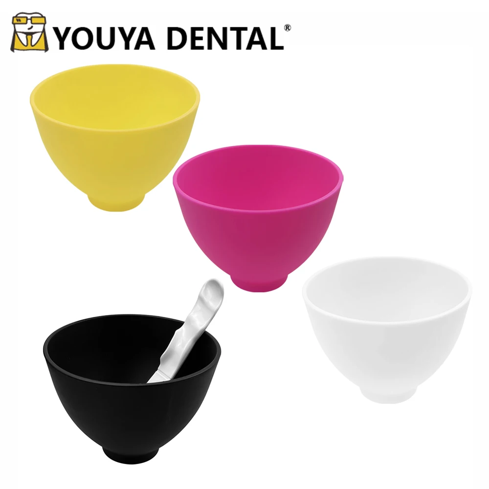 

1pcs Dental Alginate Mixing Bowl Flexible Rubber Medical Bowls Silicone Mixing Cup Dentist Lab Oral Hygiene Whitening Tools