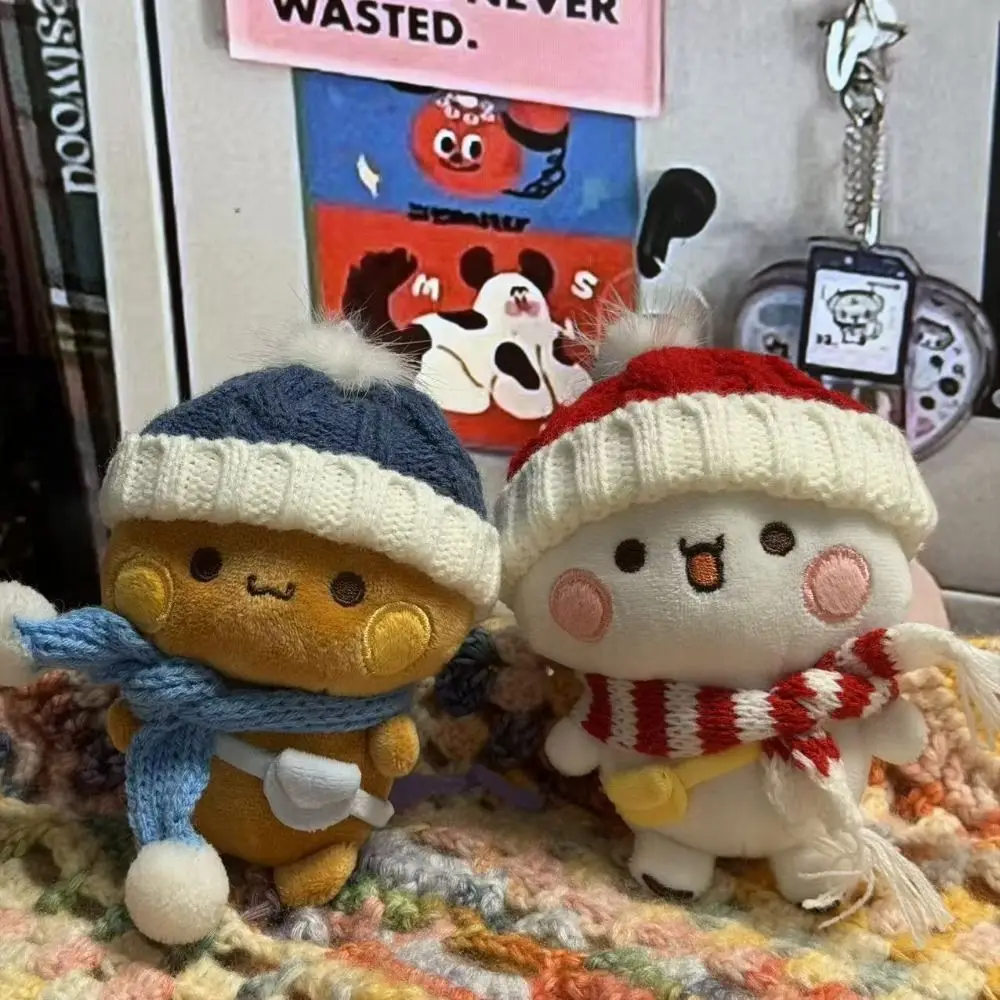 

Cute Bubu and Dudu Keychain Stuffed Animal Cartoon Panda Yier Keyring Soft 10cm Cute Cartoon Bubu Dudu KeyChain Bag Decor