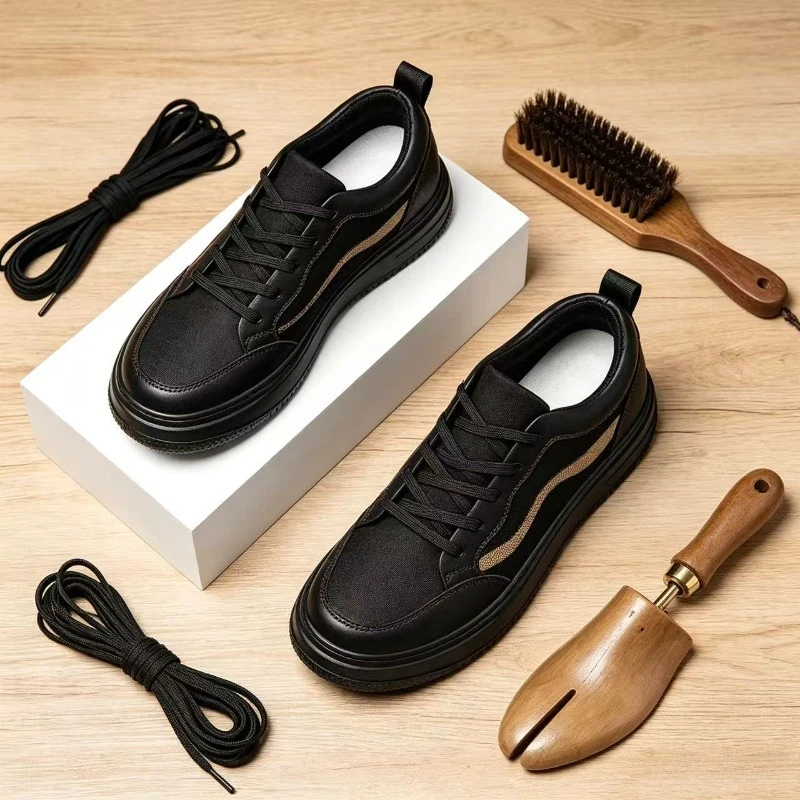 

Men's Large Size New Inner Height Increasing 8CM Shoes Men's Breathable and Comfortable Shoes Men's Sports Shoes Casual Sneaker