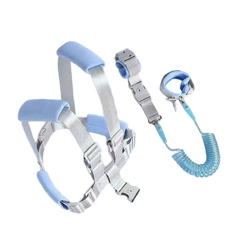 Toddler Safety Harnesses & Leashes Glow-in-The-Dark 3 In 1 Safety Harnesses Wrist Link Anti Lost Toddler Safety Baby Walking