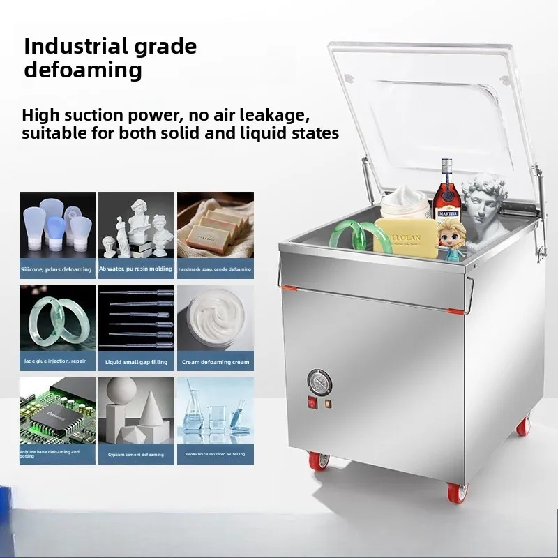 AB Epoxy Resin Turning Mold Defoaming Industrial Silicone Defoaming Integrated Box Vacuum Machine