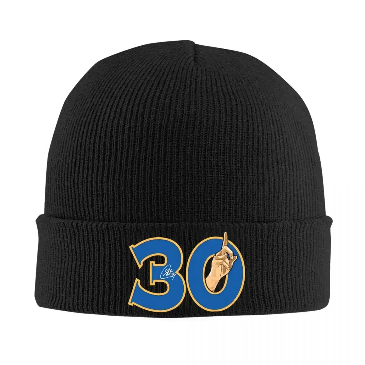 Curry 30 Beanie Hats Knitting Hat Kpop Elastic Men Women Caps Autumn Winter Design Casual Bonnet Hats Gift Idea